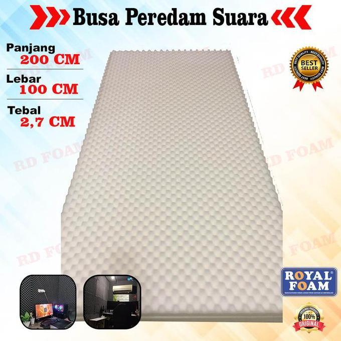 Busa Peredam Suara model Telur - Egg Foam - Peredam Suara Ruangan Dinding studio musik/kamar/ruangan