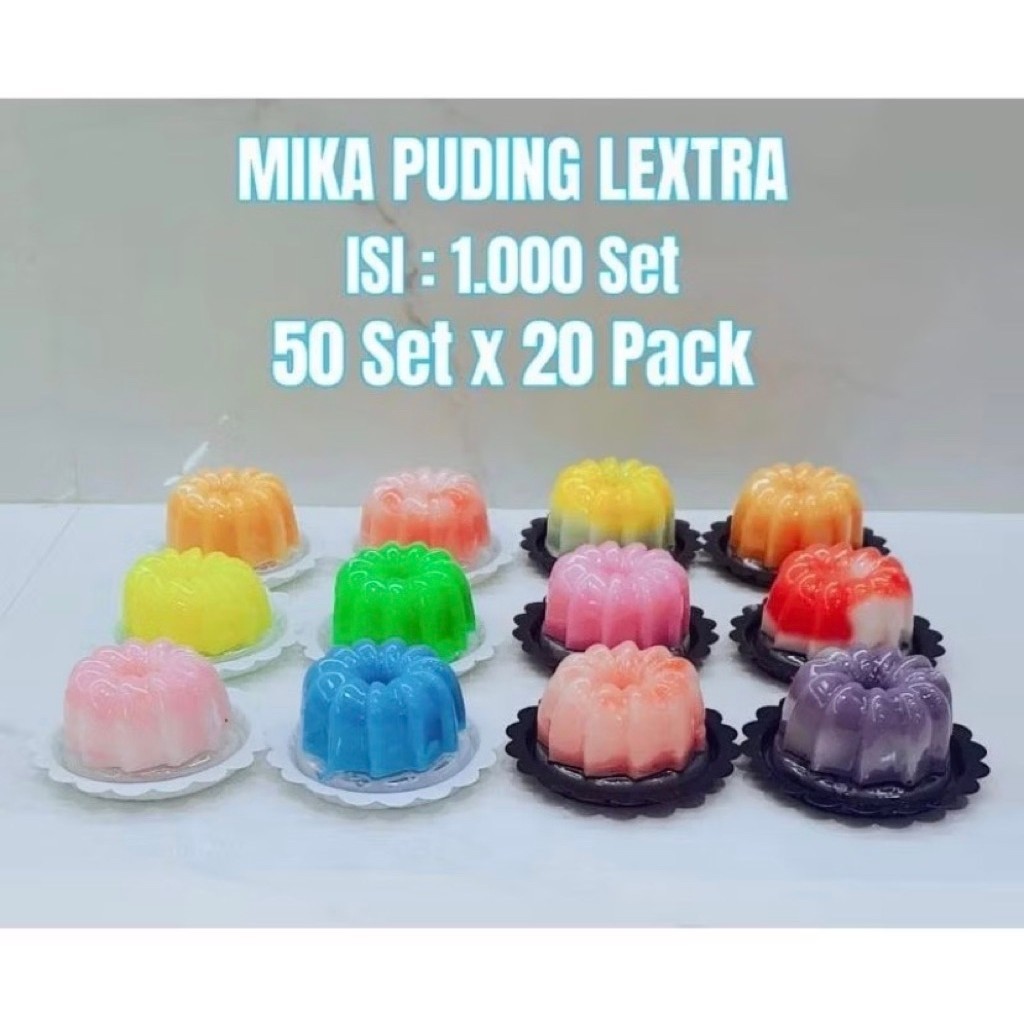 Mika Pudding Lextra 7x4 - 50 set