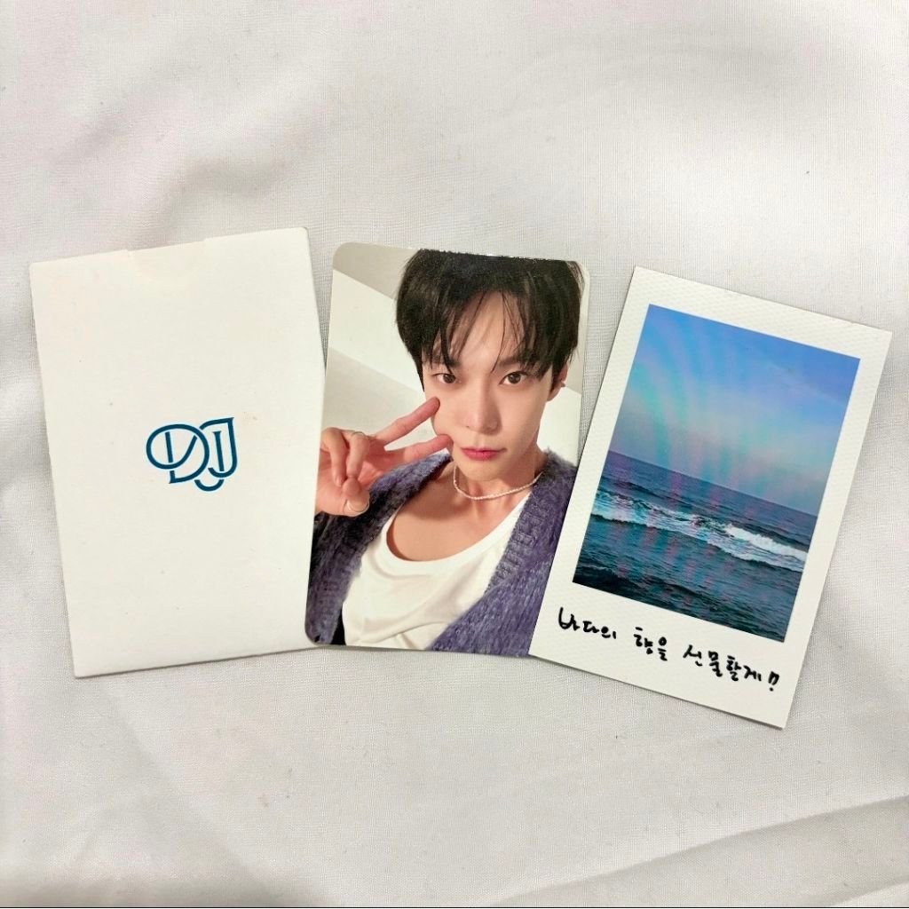 [SET] Doyoung NCT Dojaejung DJJ Perfume February to April Eau de Perfume Photocard Set PC