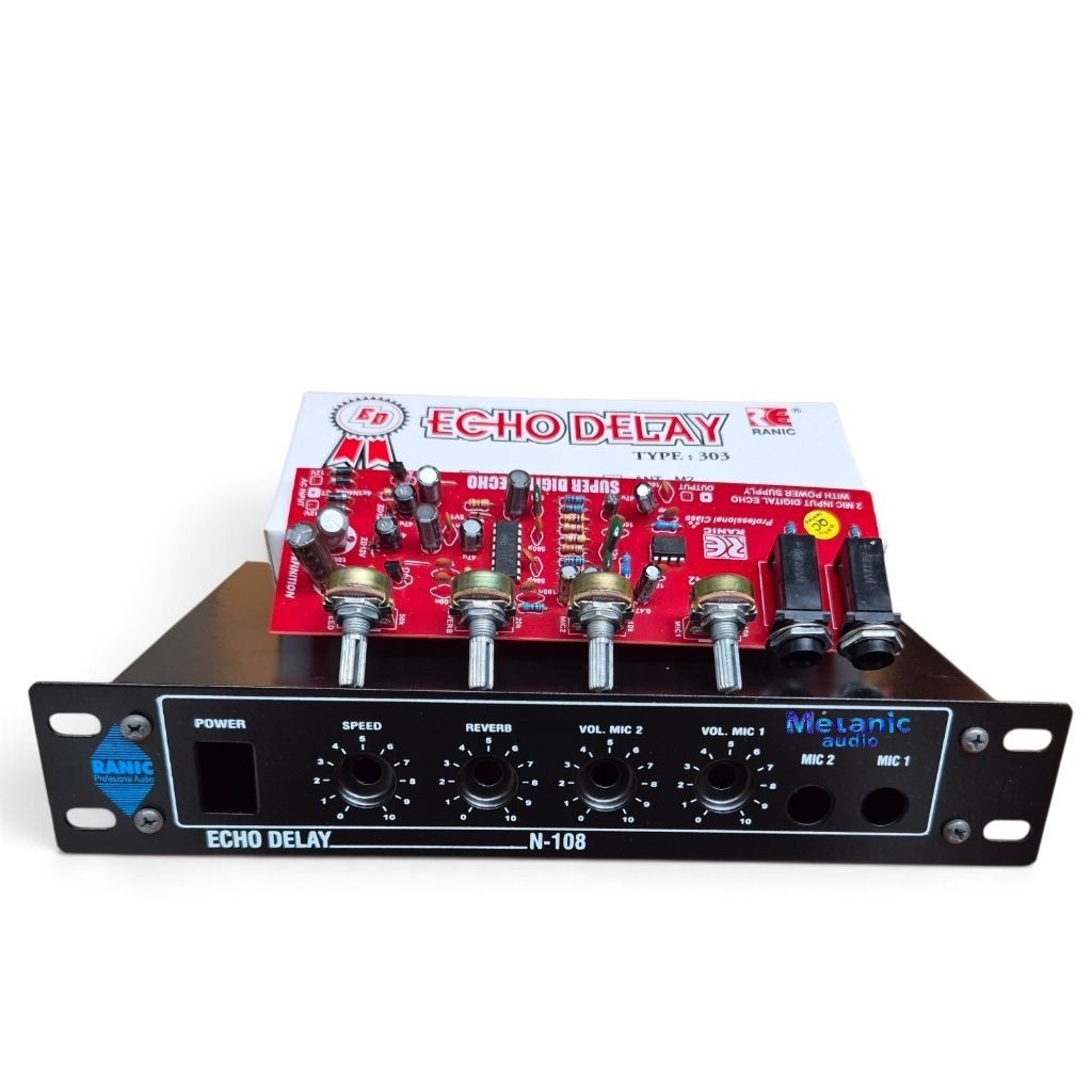 Kit super digital echo delay power supply Dan Box N108 echo delay