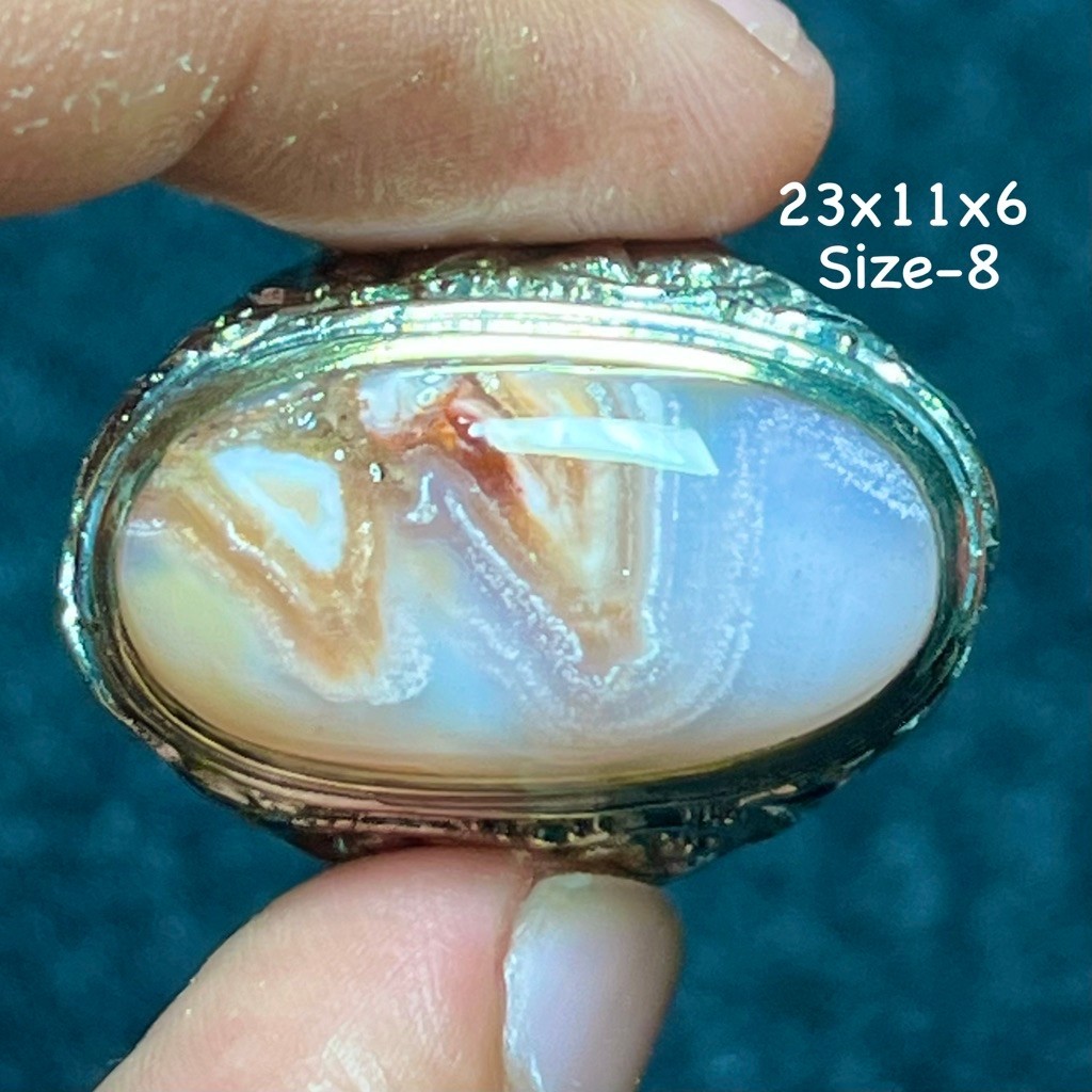 Cincin Batu Akik Natural Lafadz Allah (Asli Alam)