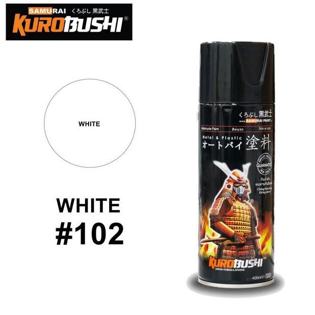 TOPFUF Pilox Samurai 102 WHITE 400ml Cat Putih Samurai 102 Cat Samurai