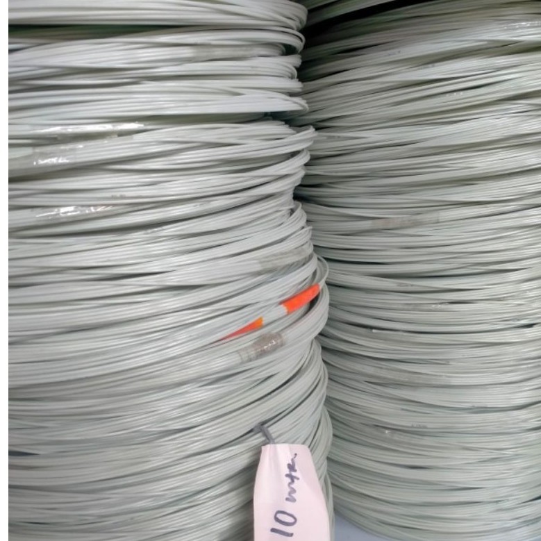 Jeruji Fiber Roll Sangkar Burung Layangan Putih 1.5-3.0mm Roll Tanpa Putus