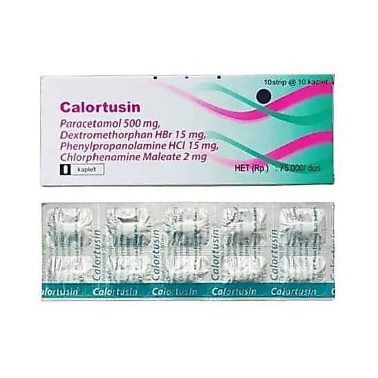 Calortusin Tablet Flu Demam Batuk