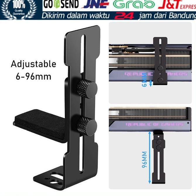 TJANMON Stand Holder VGA Adjustable Graphics Card VGA Holder Stand Support Bracket