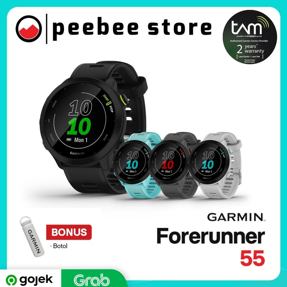 GARANSI Garmin Forerunner 55 Smart Watch - Garansi Resmi TAM 2 Thn