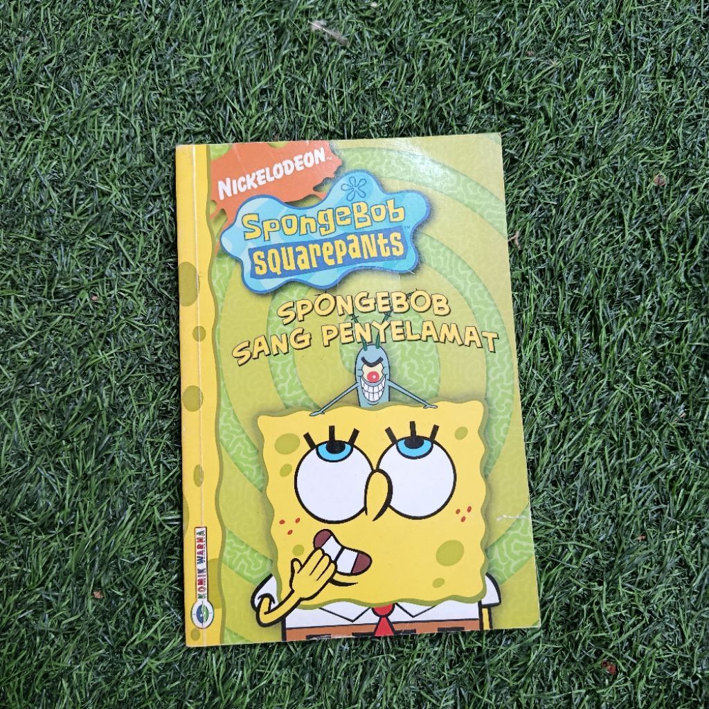 preloved Komik SpongeBob SquarePants berjudul "SpongeBob Sang Penyelamat"  / boh 55