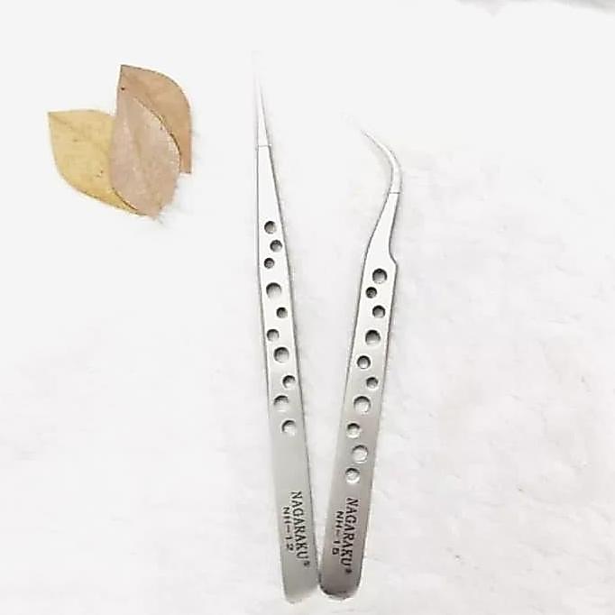 ORI NAGARAKU Pinset Nagaraku Bolong Eyelash extension