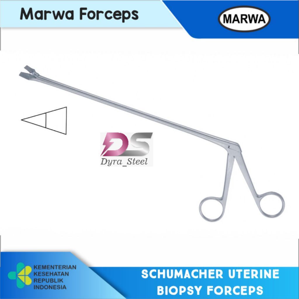 Schumacher Biopsy / Schumacher Uterine Biopsy Forceps / Tang Biopsi Uterine MARWA Stainless Steel