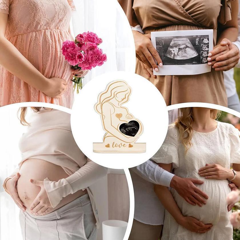 Frame USG Pigura USG Biodata Bayi Pajangan Kado Kehamilan Kado Bayi Pigura Foto Unik