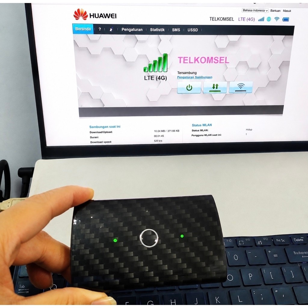 [BEKAS] Bypass FullMod Modem Wifi Mifi Huawei E5673 E5673s-609 Unlock 4G 3G All Operator Support 4G 