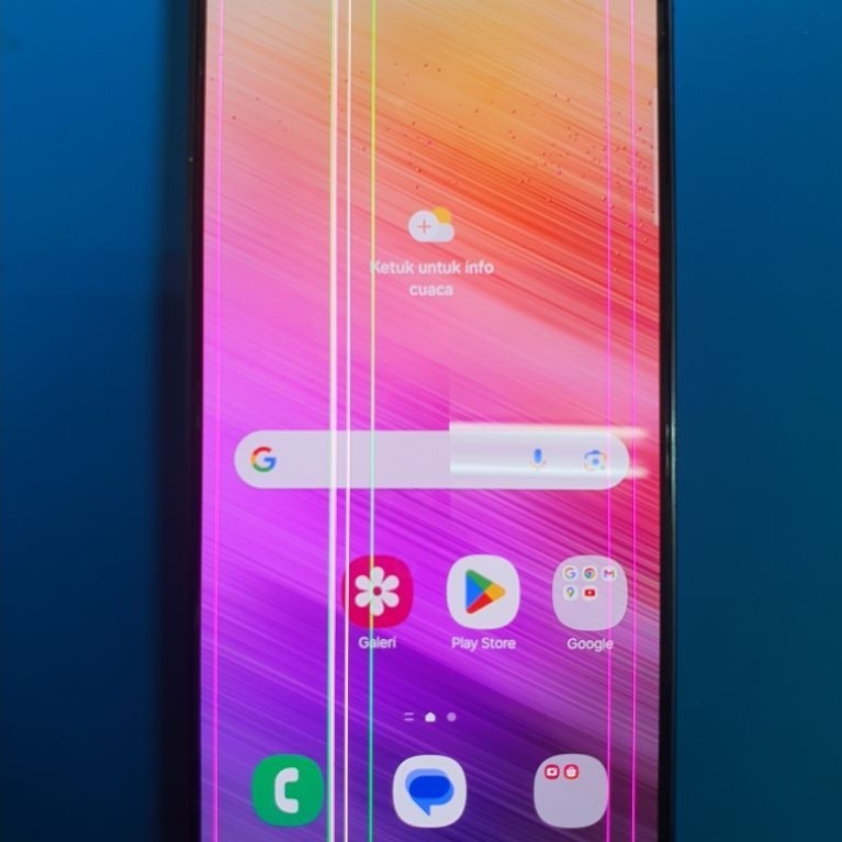 Bukan Handphone Part LCD Samsung A73 5G Original Copotan