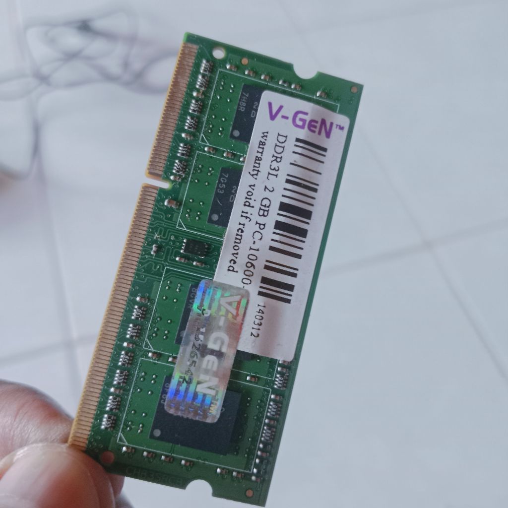 RAM 2GB DDR3L 10600 V-GEN