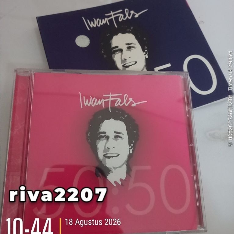 CD IWAN FALS - 50 : 50 ALBUM