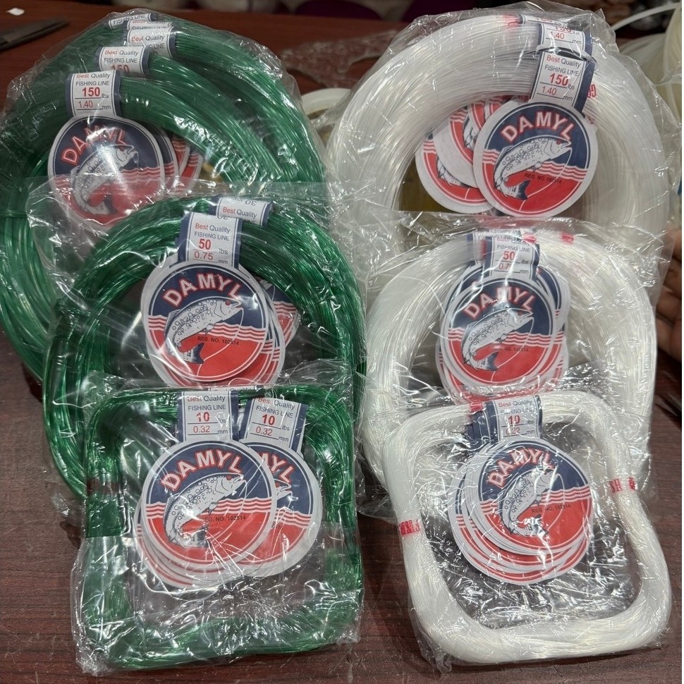 (Harga per Satu Bungkus) Senar Pancing cap Damyl ORIGINAL Tersedia dari Ukuran 40Lbs - 200Lbs