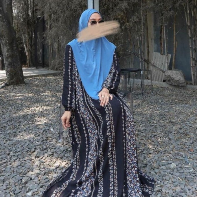 GAMIS HOMEDRESS FLORAL 03 (GAMIS SYARI MOTIF) BY ZAFEETRI