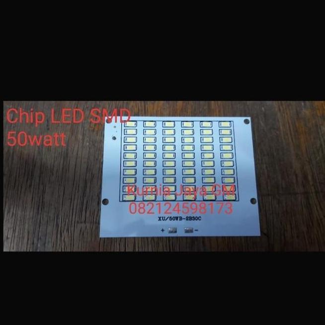 Lampu Chip Led Smd 50 W / Mata Lampu Led 50 Watt Smd / Chip Led Sorot Original
