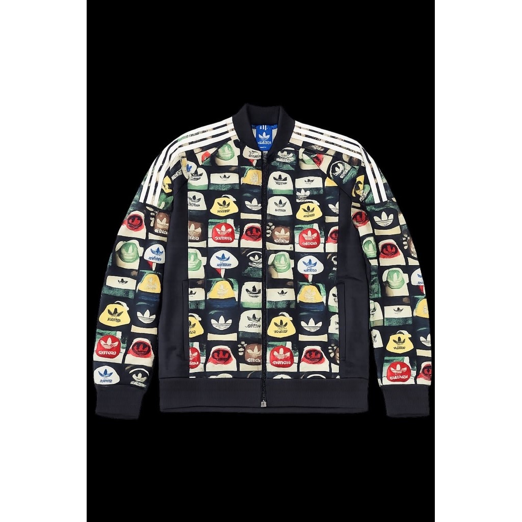 [PRELOVED] Adidas Originals Vintage 90s Superstar AOP Track Jacket – Multicolor