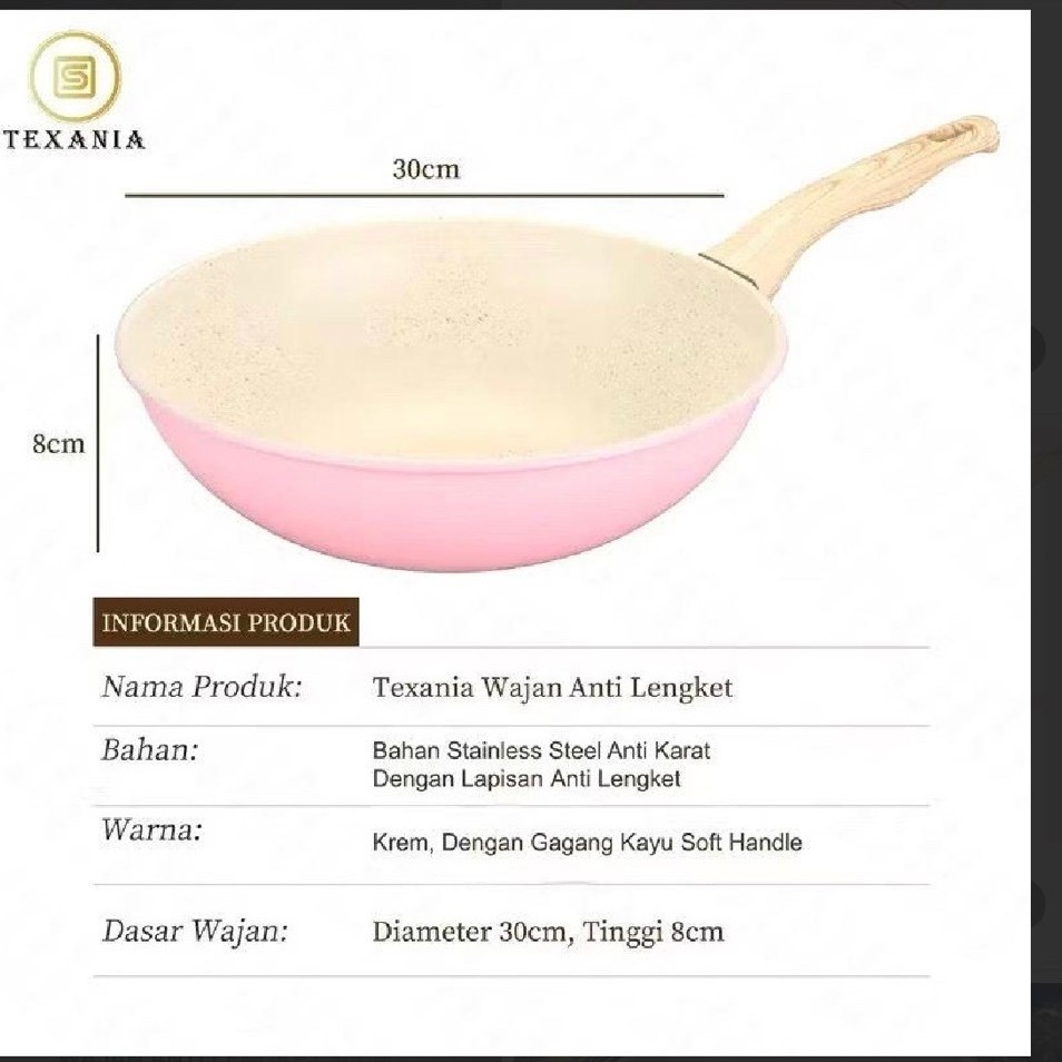 Wajan TEXANIA defect
