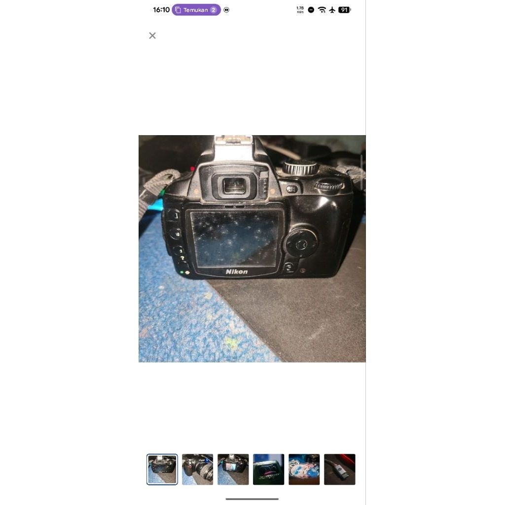 Nikon D60 Bekas