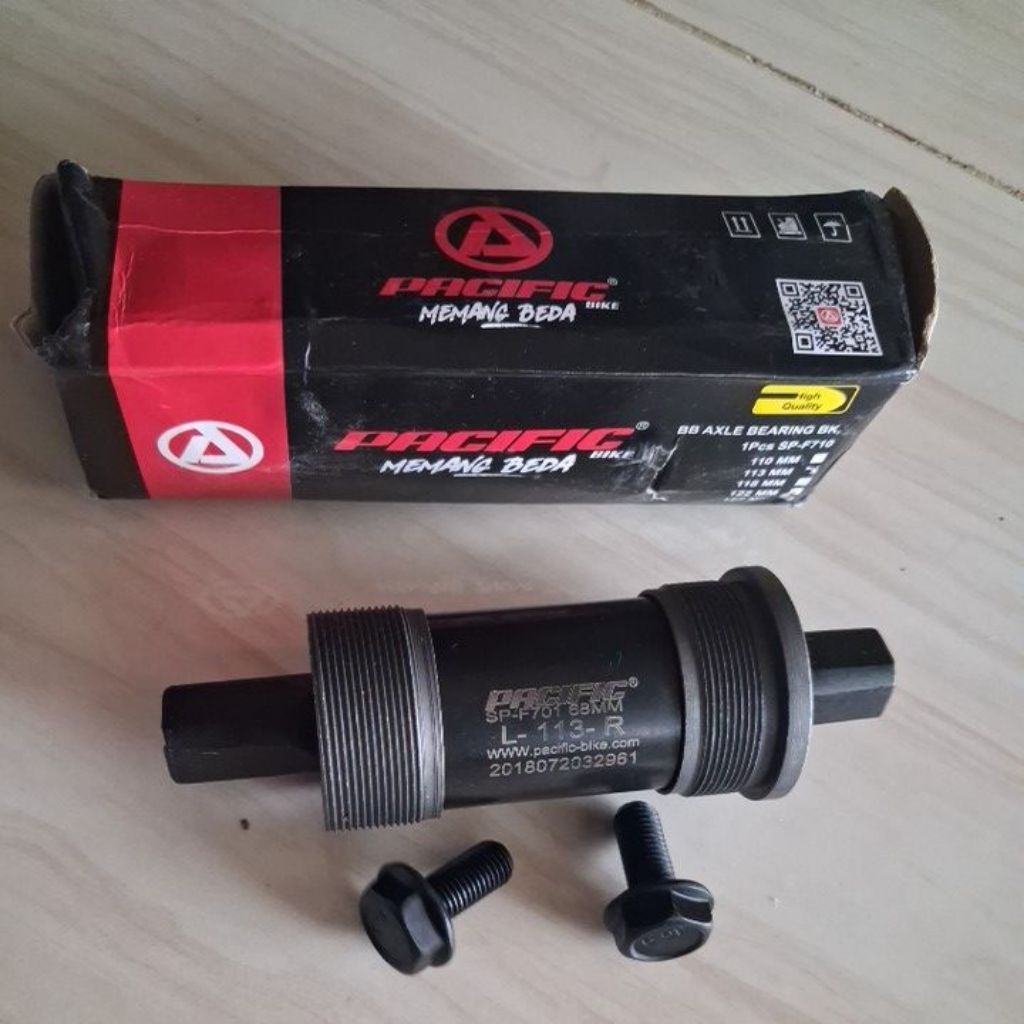 As BB  Sepeda 113mm Model As Kotak