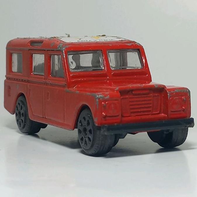 BBURAGO LAND ROVER AZIZA 1:43 1:47 DIECAST BURAGO TH 1995 MADE IN ITALY BYD27