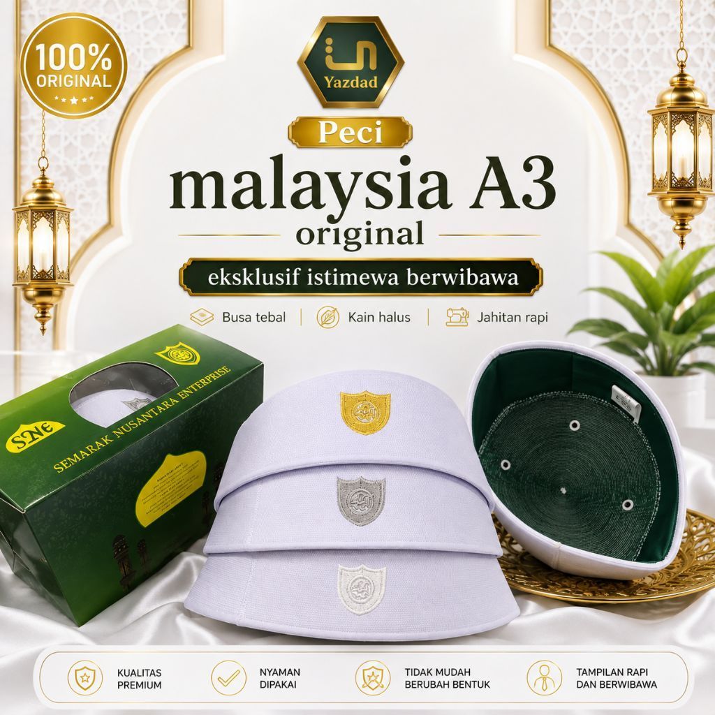 peci malaysia A3 abdul karim original