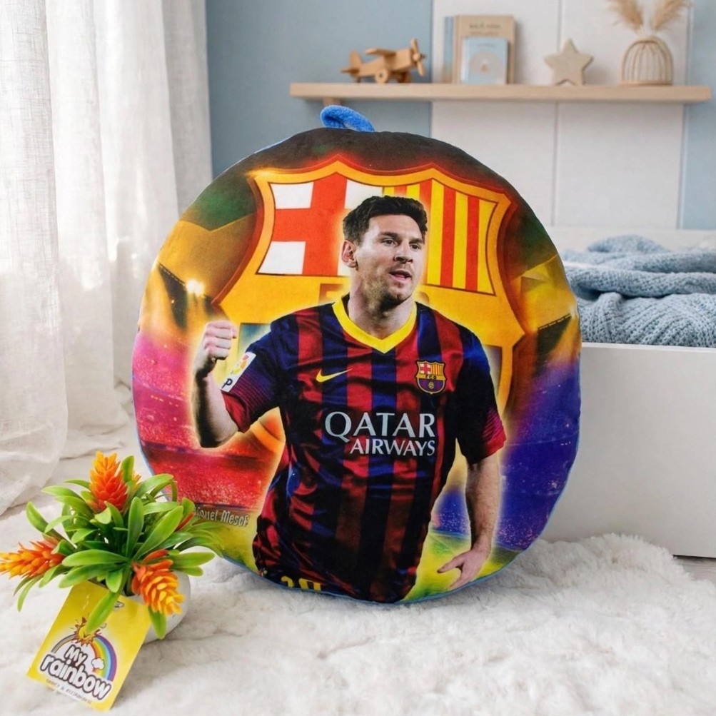 Boneka bantal koleksi fans foto rooney pemain bola ronaldo messy internasional club bola keren bahan