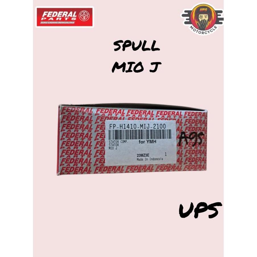 Promo Spull Spul Spoll Sepul Assy Stator Set Pulser Federal Yamaha Mio J Original ORI Asli Diskon