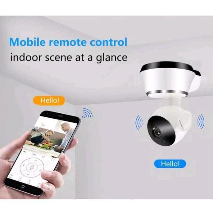 Smart Camera CCTV V380 HD960P Wireless Support Phone Audio Q3s Kamera MKC KIMISO