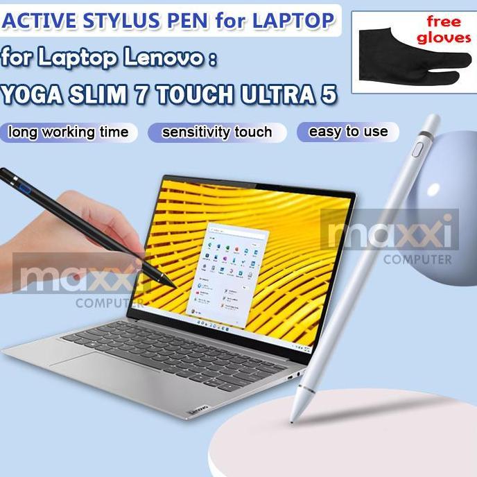 TERBARU - Lenovo Yoga Slim 7 Ultra 5 Stylus Pen Pencil Touch Screen layar Laptop