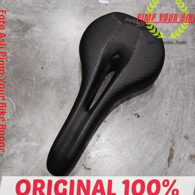 Promo Saddle DDK D3735 143mm Logo Gough Black Taiwan Diskon