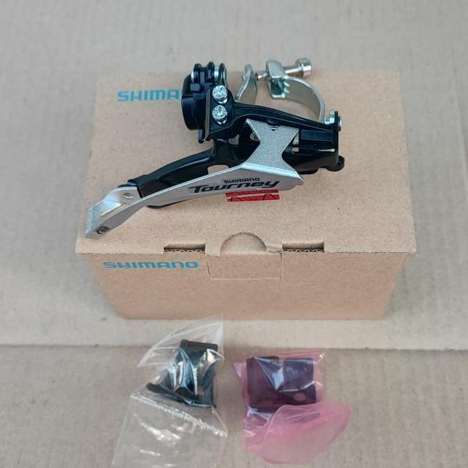 Promo Front Derailleur FD TY510  3 Speed 48T Shimano Tourney Tarikan Atas Bawah. Operan Tengah Seped