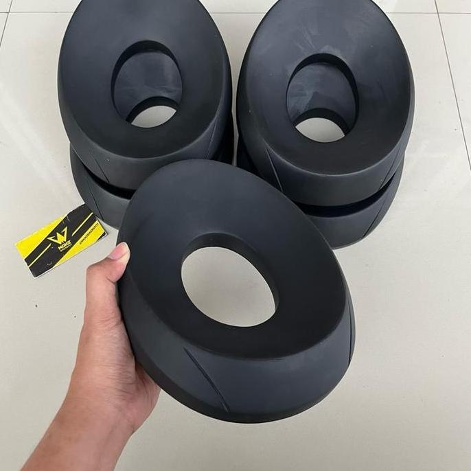 Donat Helm Universal Warna Hitam Merah Biru / Tatakan Helm Nolan, Arai, AGV, HJC, Shoei, dll