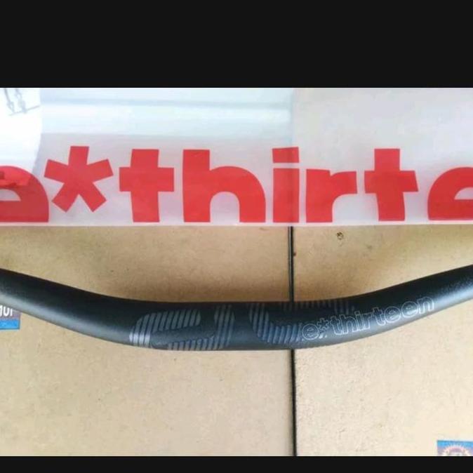 Promo Handlebar E13 E-Thirteen Plus 35 mm x 800 mm Black - stang sepeda Diskon