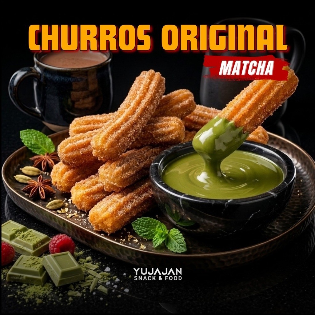 Yujajan Churros Frozen Isi 10 PCS Curos Frozen Siap goreng