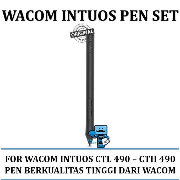 TERBARU - Wacom Intuos Pen Set - For Wacom Intuos CTL - 490,CTH - 490