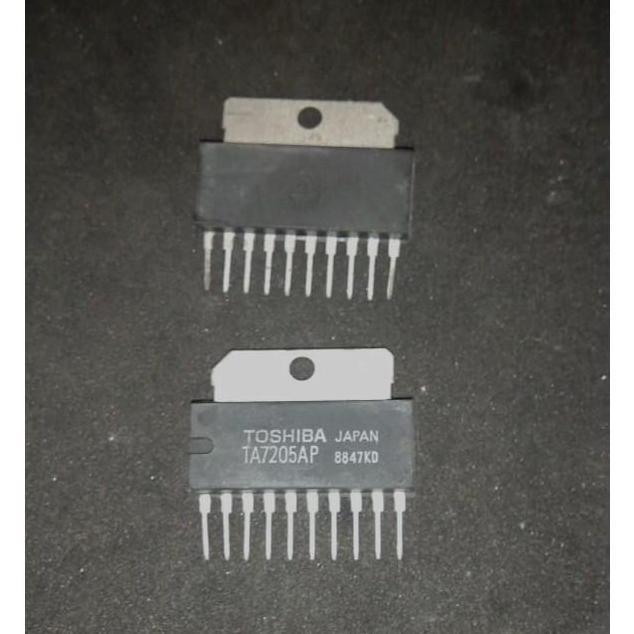 IC TA7205AP TA7205 5.8W AUDIO POWER AMPLIFIER UTK CAR-STEREO, CAR-RADIO OUTPUT BYD79