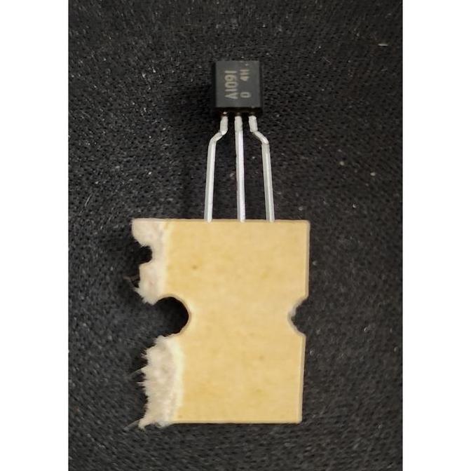 TRANSISTOR A1091 SILICON PNP 0.4W 300V 0.1A HIGH VOLTAGE CONTROL APPLICATION - HARGA PER 2 PCS BYD79