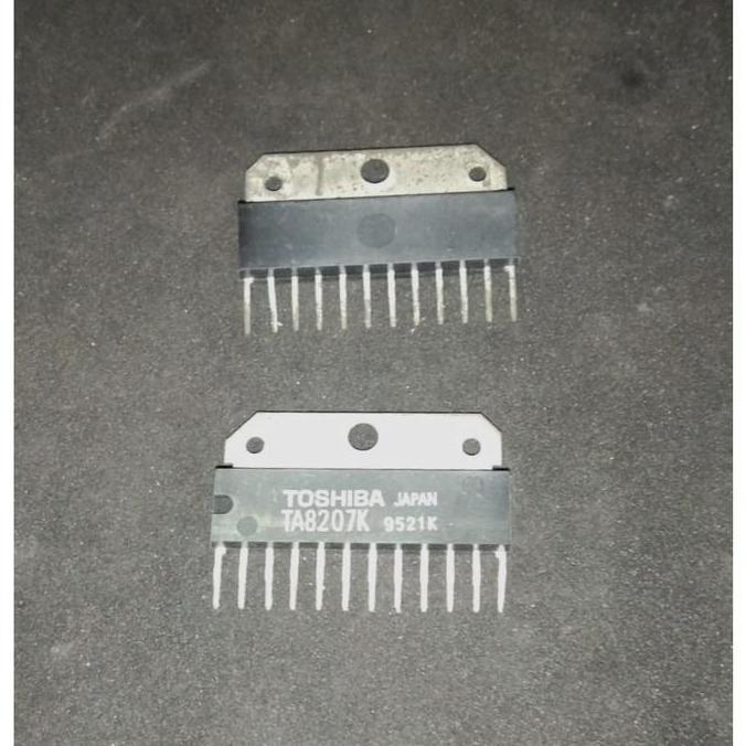 IC TA8207K LOW FREQUENCY AUDIO POWER AMPLIFIER DGN TWO CHANNELS DAN THERMAL SHUT DOWN BYD79
