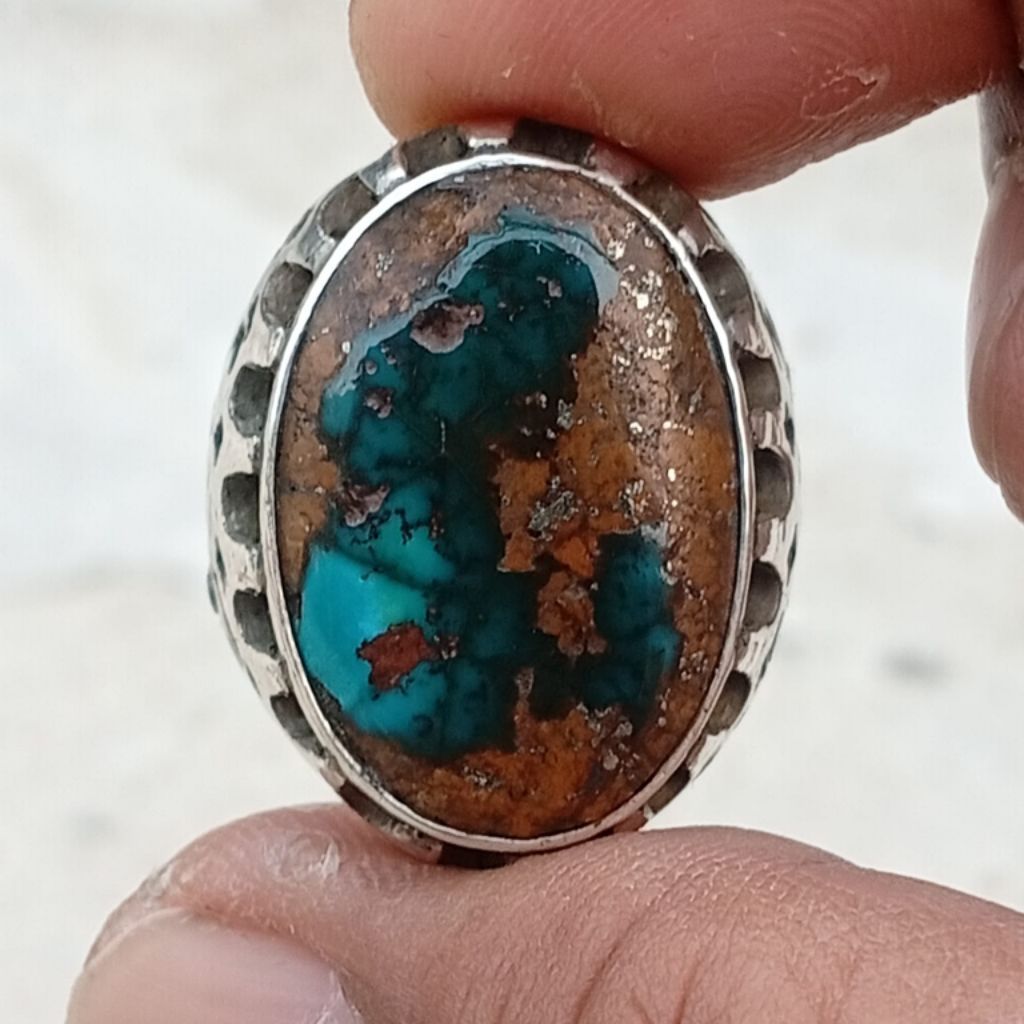 pirus Persia unik antik lawasan ring perak