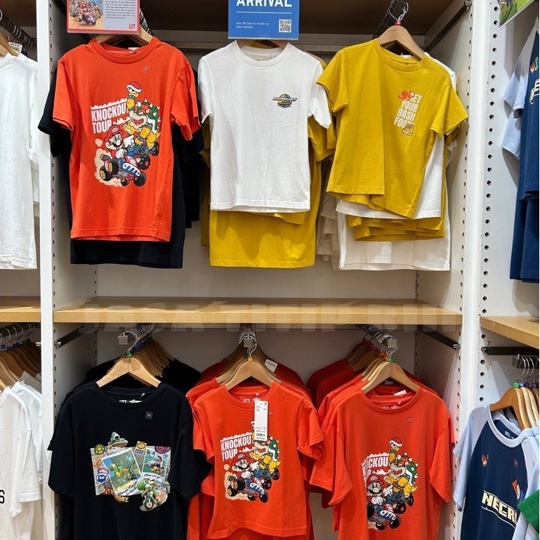 UT Mario Kart World KIDS UNIQLO