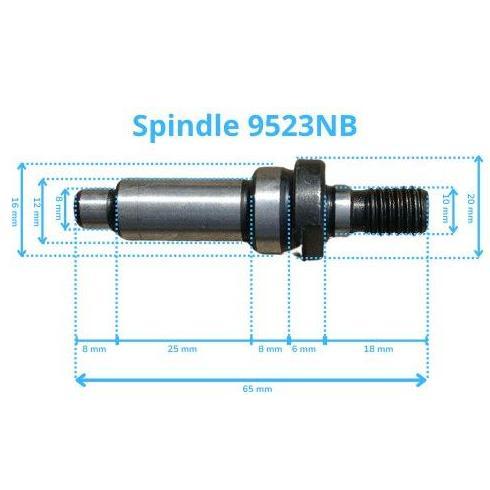 Spindle As 9523 Nb Gerinda Makita 4 Inch Spindle 9523Nb