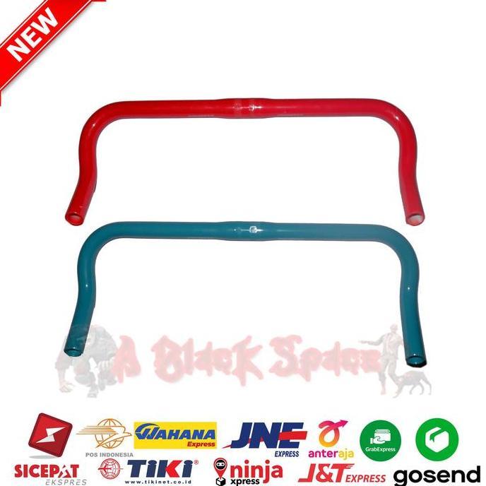 Stang Handlebar Sepeda Fixie Bullhorn Promax Tanduk Alloy