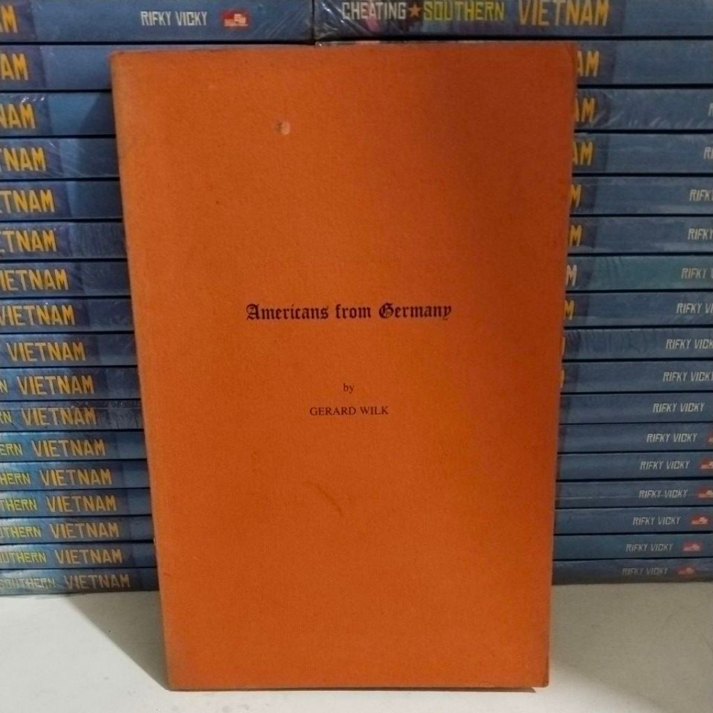 BUKU AMERICANS FROM GERMANY