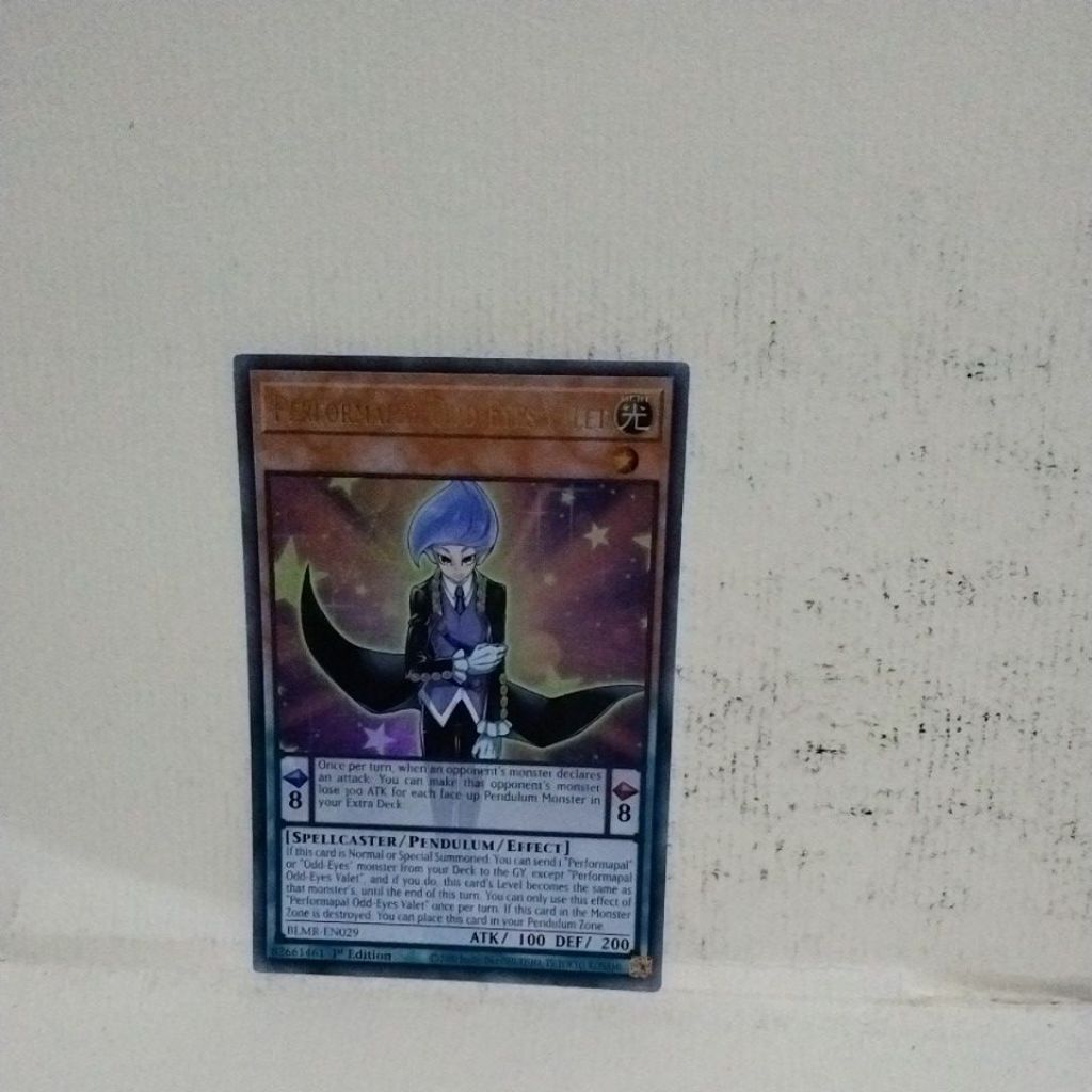 Paket Kartu Yugioh Performapal Odd-Eyes Valet