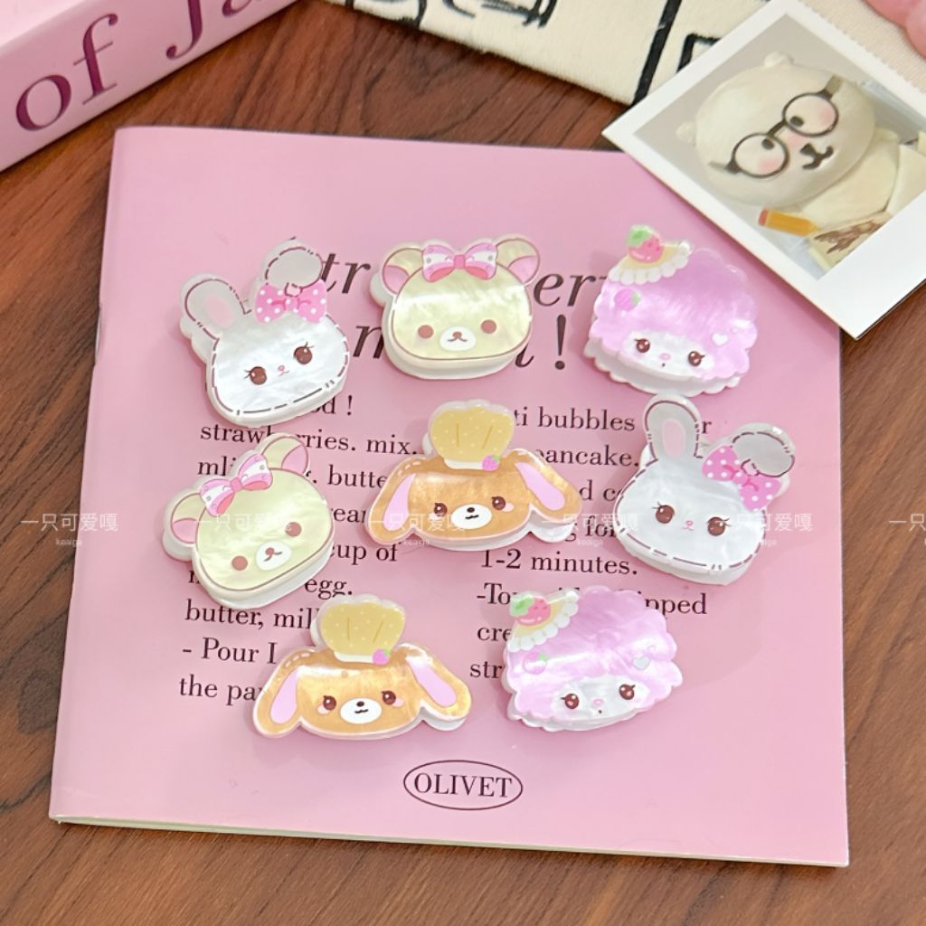 Jedai Jepitan Rambut Anak MINI Karakter / Mini Hair Claw / Jepit Poni Wanita