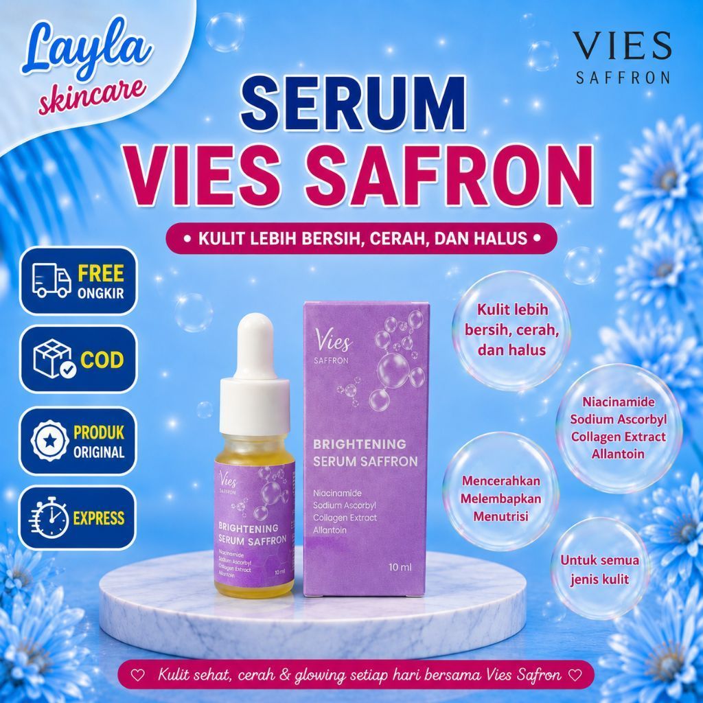 SERUM SAFRON VIES BPOM TERMURAH
