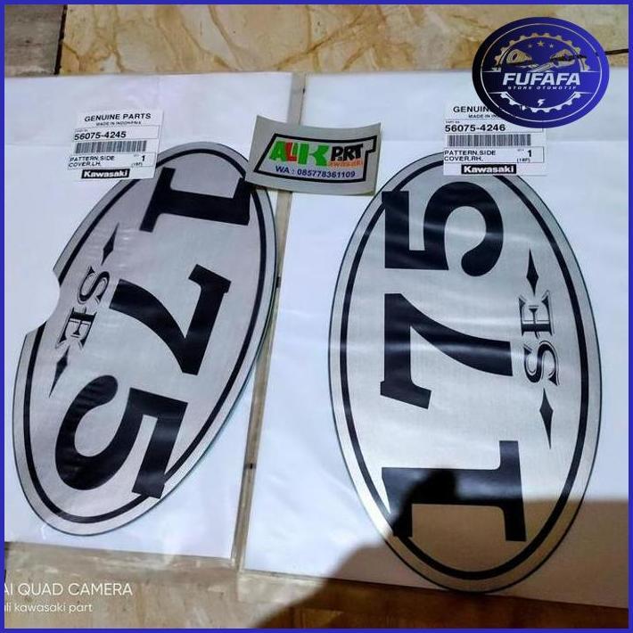 STIKER/ STRIPING/STRIPPING BOK AKI W 175 W175 ORIGINAL FORSALE