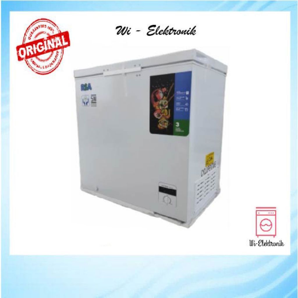 Chest Freezer 199 Liter RSA CF 210 199Liter CF210 Frizer Daging Cooler Box